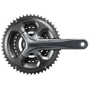 Tiagra FC-4703 Crankset - 165mm 10-Speed 50/39/30t 110/74 Asymmetric BCD Hollowtech II Spindle Interface Gray Free Shipping Best