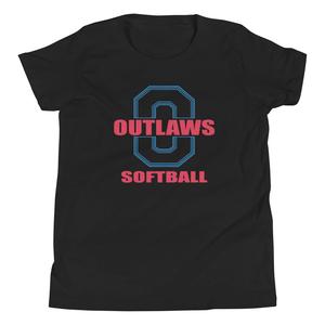 Modesto Outlaws Youth Short Sleeve T-Shirt Official Site