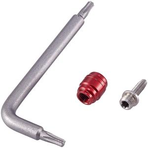 Bulk Hydraulic Brake Hose Fitting Kit 50 Threaded Hose Barbs 50 Red Compression Fittings 1 T8 Torx Wrench Discount 2025 New