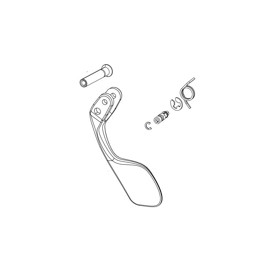 Red 22 HRD Shift Lever Assembly - Left B2 Discount Countdown Package
