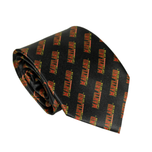 UMD Athletic Logo Pattern (Black) / Tie Shop For Sale