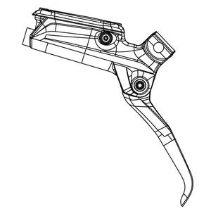 Level TL Replacement Hydraulic Brake Lever Assembly Barb OliveNo Hose Gloss BLK Buy Cheap Best Sale