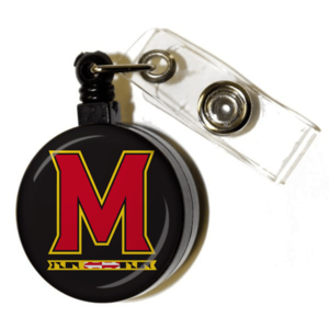 UMD "M" Logo (Black) / Retractable Badge Holder Free Shipping Shop Offer