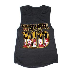 The Spirit of Maryland (Black) / Ladies Jersey Tank Amazon Sale Online