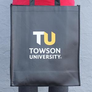 Towson University w/ Gold MD Flag / Reusable Shopping Bag Looking For Sale Online