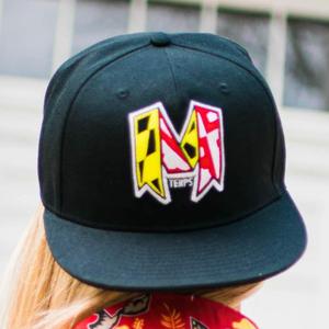 UMD Ribbon (Black) / Snapback Hat Free Shipping The Cheapest