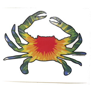 Tie Dye Crab (Style 4) / Sticker Cheap For Nice