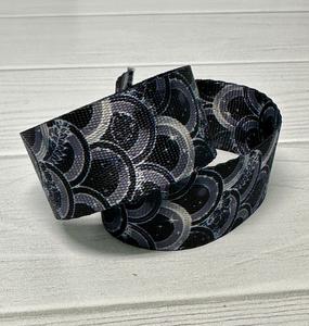 Celestial Scallops 1” Seatbelt Webbing (by the yard) Low Pice Sale Online