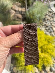 Brown 1” Polypropylene Webbing (by the yard) Footlocker Finishline For Sale