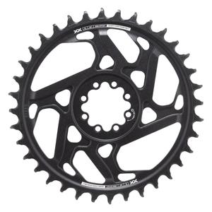 XX SL Eagle T-Type Direct Mount Chainring - 36t 12-Speed 8-Bolt Direct Mount 3mm Offset Aluminum BLK/Silver D1 Big Sale Sale Online