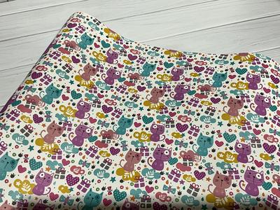 Crazy Eyed Cat Smooth Printed Vinyl Outlet Low Pice Fee Shipping