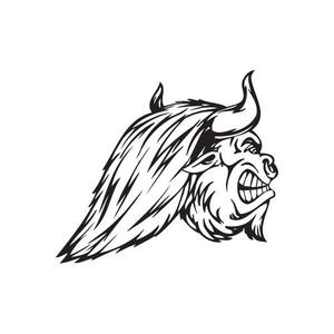 School Mascot Wall Decal - Vinyl Decal - Car Decal - DC 066 With Mastercard