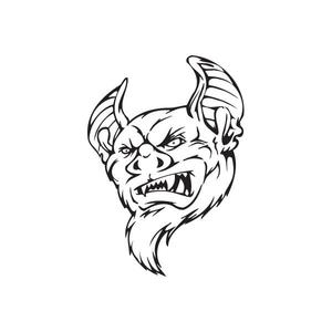School Mascot Wall Decal - Vinyl Decal - Car Decal - DC 080 Visit New Online
