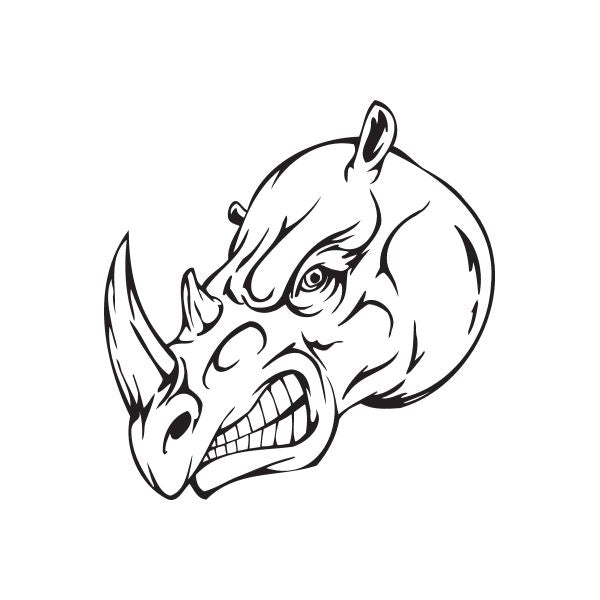 School Mascot Wall Decal - Vinyl Decal - Car Decal - DC 084 Recommend