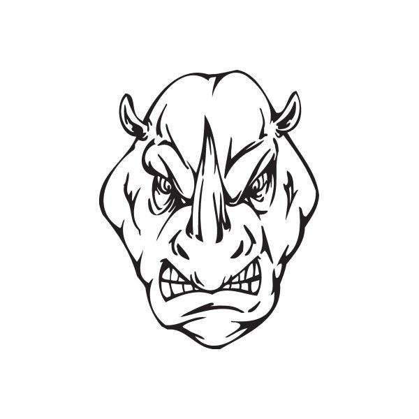 School Mascot Wall Decal - Vinyl Decal - Car Decal - DC 101 Clearance High Quality