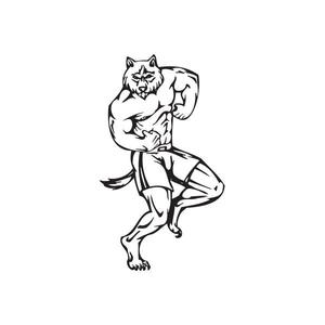 School Mascot Wall Decal - Vinyl Decal - Car Decal - DC 004 Clearance Order