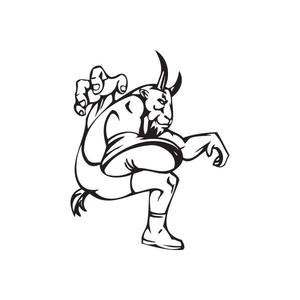 School Mascot Wall Decal - Vinyl Decal - Car Decal - DC 010 New Styles Cheap Pice