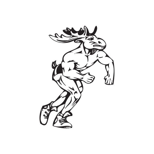 School Mascot Wall Decal - Vinyl Decal - Car Decal - DC 003 For Sale For Sale