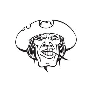 School Mascot Wall Decal - Vinyl Decal - Car Decal - DC 061 Cheap Sale Low Pice