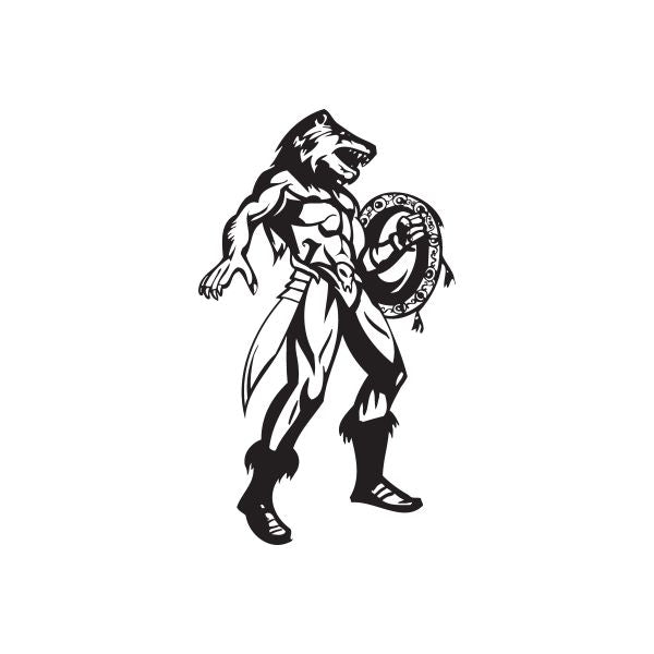 School Mascot Wall Decal - Vinyl Decal - Car Decal - DC 048 Purchase For Sale