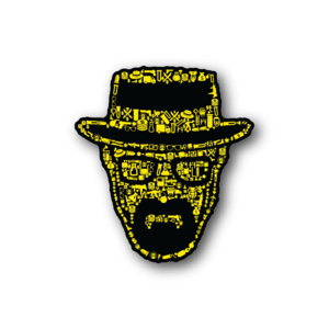 Walter White Collage Sticker Top Quality Online