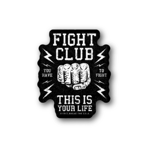 Fight Club Sticker Looking For Online