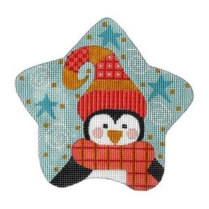 Penguin with Plaid Scarf Star Comfortable Cheap Pice