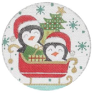 Penguins in Sled Discount Sale Online