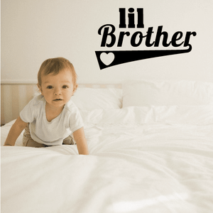 Lil Brother Wall Decal Free Shipping For Sale