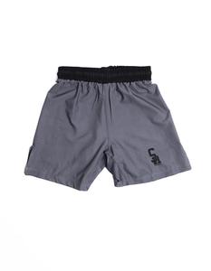 Superare Locally Respected Fight Shorts - Grey/Black Pay With Visa Cheap Pice