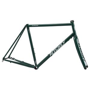 Road Logic Disc Frameset - 700c Steel Green 53cm For Sale Finishline
