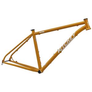 Ultra Mountain Frameset - 29"/27.5" Steel Honey Mustard Large Professional