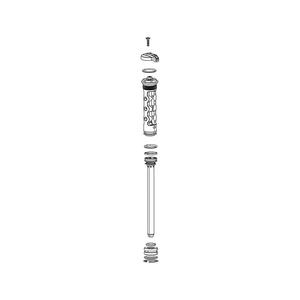 Fork Damper Assembly - Crown RL 27.5/29 30 Gold A1  /Judy Gold A1  Boost And Non-Boost Manchester