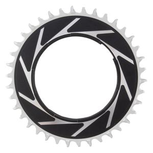 XX SL Eagle T-Type Thread Mount Chainring - 38t 12-Speed Thread Mount  For XX SL PM Spider 3mm Offset Aluminum BLK/Silver How Much Cheap Online