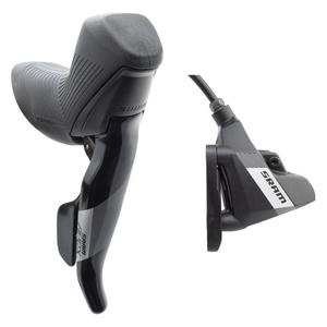 Apex Shift/Brake Lever Hydraulic Disc Brake Caliper - Right/Rear 12-Speed DoubleTap Flat Mount 20mm Offset BLK D1 Online Online Clearance