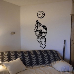 Volleyball Wall Decal - Vinyl Decal - Car Decal - CDS068 Browse Cheap Pice