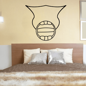 Volleyball Wall Decal - Vinyl Decal - Car Decal - CDS087 Wide Range Of Online