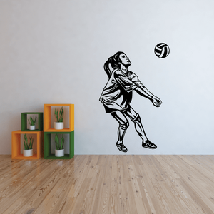 Volleyball Wall Decal - Vinyl Decal - Car Decal - CDS044 Buy Cheap Eastbay
