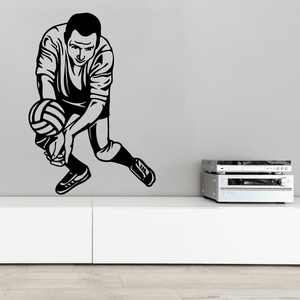 Volleyball Wall Decal - Vinyl Decal - Car Decal - CDS051 Cheap Sale Purchase