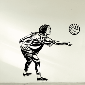 Volleyball Wall Decal - Vinyl Decal - Car Decal - CDS060 Cheap Sale Good Selling
