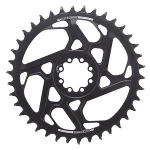 XX SL Eagle T-Type Direct Mount Chainring - 38t 12-Speed 8-Bolt Direct Mount 0mm Offset Aluminum BLK/Silver D1 Cheap Visa Payment