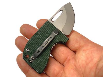 D2 Stub 2.0 Knife - Titanium Frame Lock & (( Canvas Micarta )) by Maratac® ???? In Stock! ???? For Sale Wholesale Pice