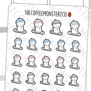 Snowboarding Emotis 100% Original Online