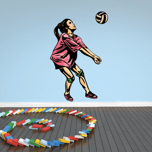 Volleyball Wall Decal - Vinyl Sticker - Car Sticker - Die Cut Sticker - CDSCOLOR088 Cheap Sale Visit