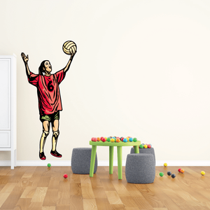 Volleyball Wall Decal - Vinyl Sticker - Car Sticker - Die Cut Sticker - CDSCOLOR082 Free Shipping Geniue Stockist
