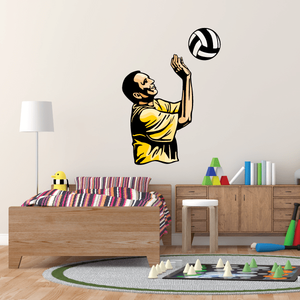 Volleyball Wall Decal - Vinyl Sticker - Car Sticker - Die Cut Sticker - CDSCOLOR096 Outlet Websites