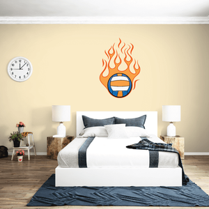 Volleyball Wall Decal - Vinyl Sticker - Car Sticker - Die Cut Sticker - CDSCOLOR021 Free Shipping With Mastercard
