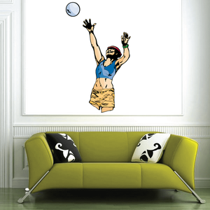 Volleyball Wall Decal - Vinyl Sticker - Car Sticker - Die Cut Sticker - CDSCOLOR122 Very Cheap Cheap Online