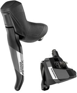 Apex Disc Brake Lever - Left/Rear Flat Mount 2-Piston 20mm Offset BLK A1 Buy