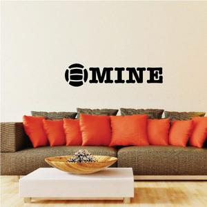 Volleyball Mine Wall Decal - Vinyl Decal - Car Decal - Vd008 Where To Buy Low Pice